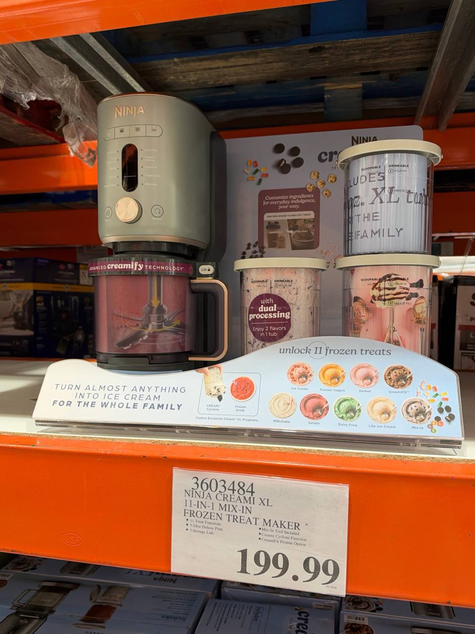 Costco- Ninja CREAMi XL 11-em-1