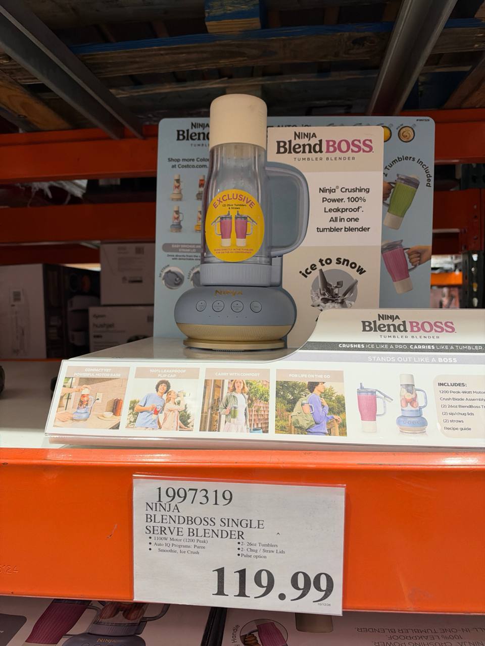 Costco- Ninja BlendBOSS Single Serve Blender