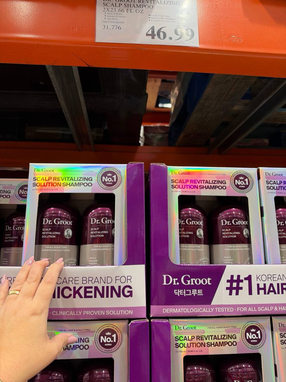 Costco- Dr. Groot Scalp Revitalizing Solution Shampoo