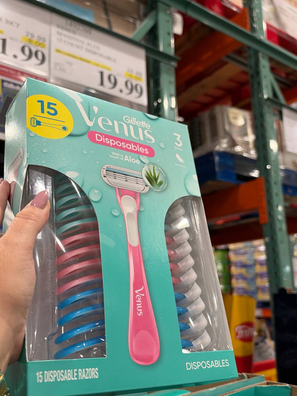 Costco- Gillette Venus Sensitive Plus
