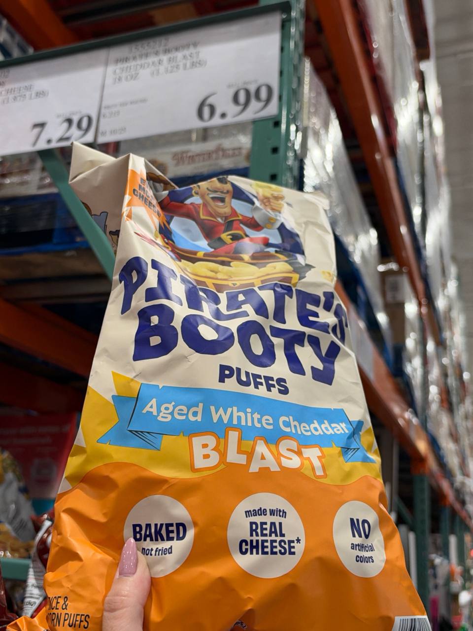 Costco-  Pirate’s Booty Puffs