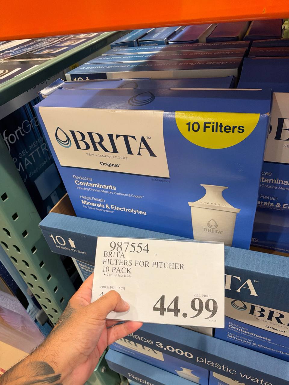 Costco- Brita For The Pitcher 10 Packs