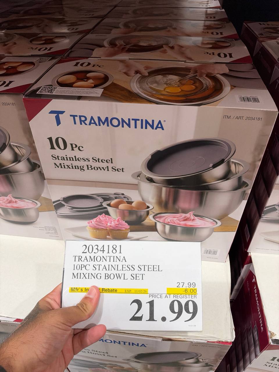 Costco- Tramontina Stainless Steel