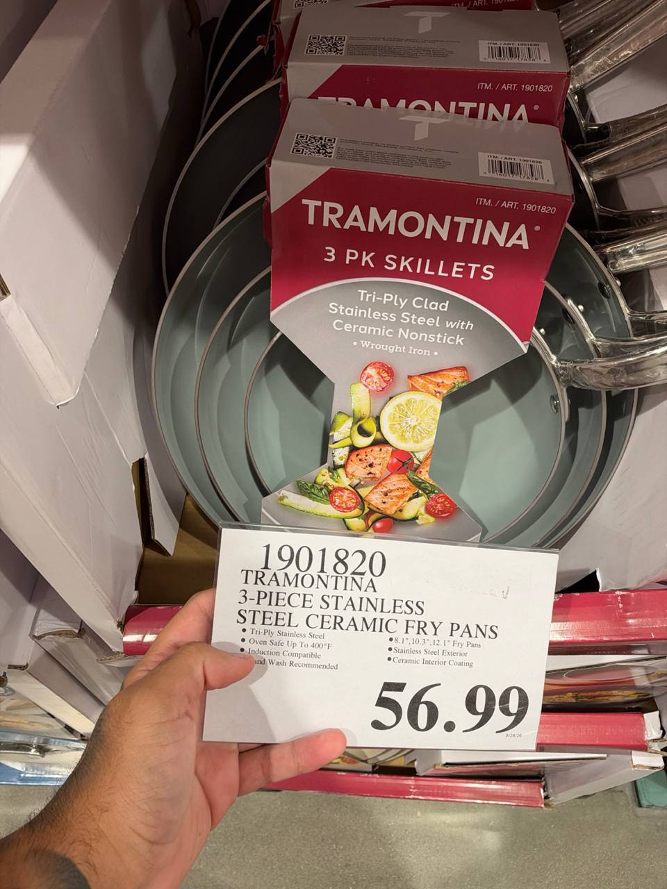 Costco- Tramontina PK 3 Skillets