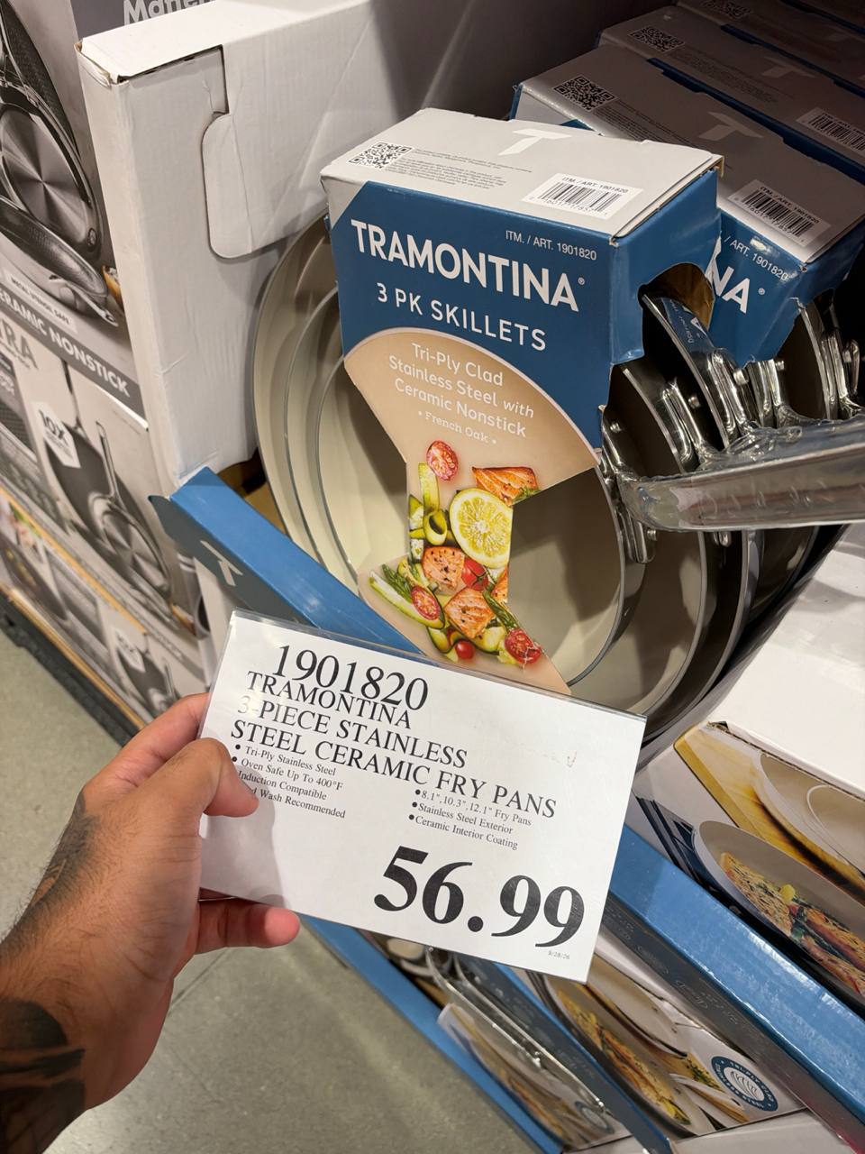 Costco- Tramontina PK 3 Skillets