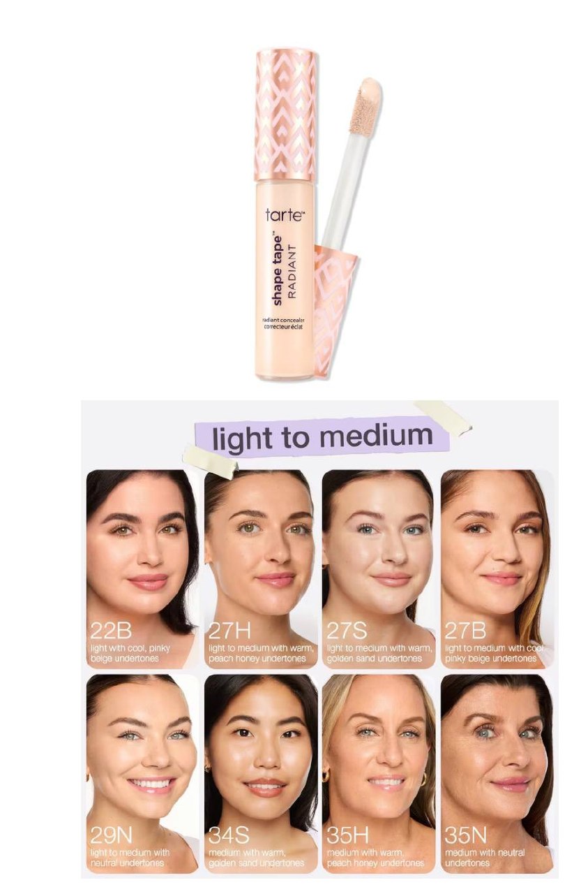 Ulta- Tarte Shape Tape Radiant Concealer