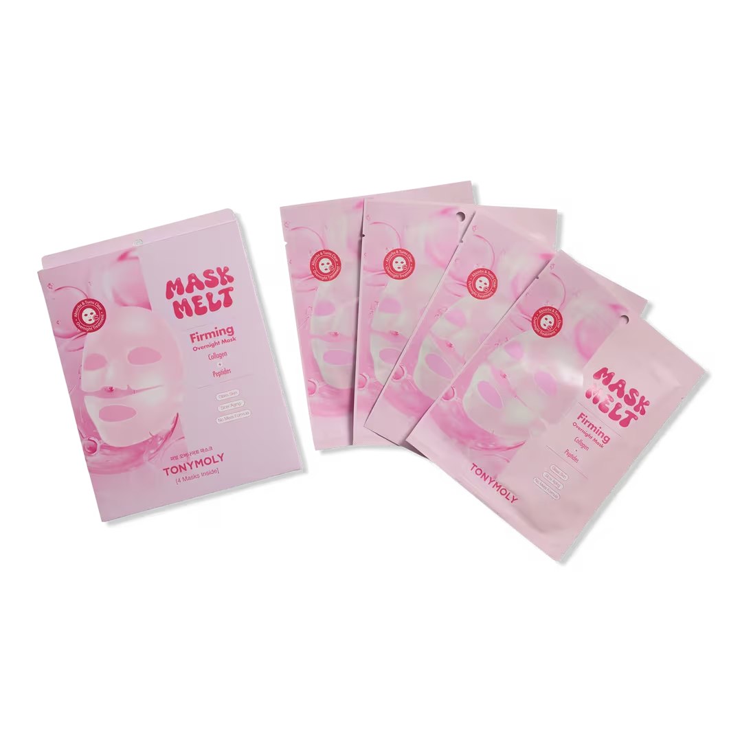 Ulta Beauty - TONYMOLY Mask Melt Collagen + Peptide Overnight Hydrogel Mask 4ct