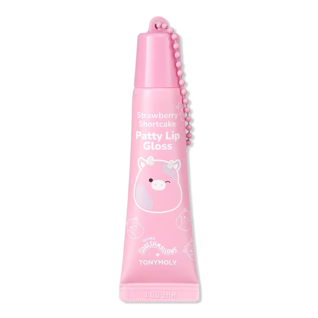 Ulta Beauty - TONYMOLY Squishmallows Key Chain High Shine Lip Gloss: Color Patty Strawberry Shortcake