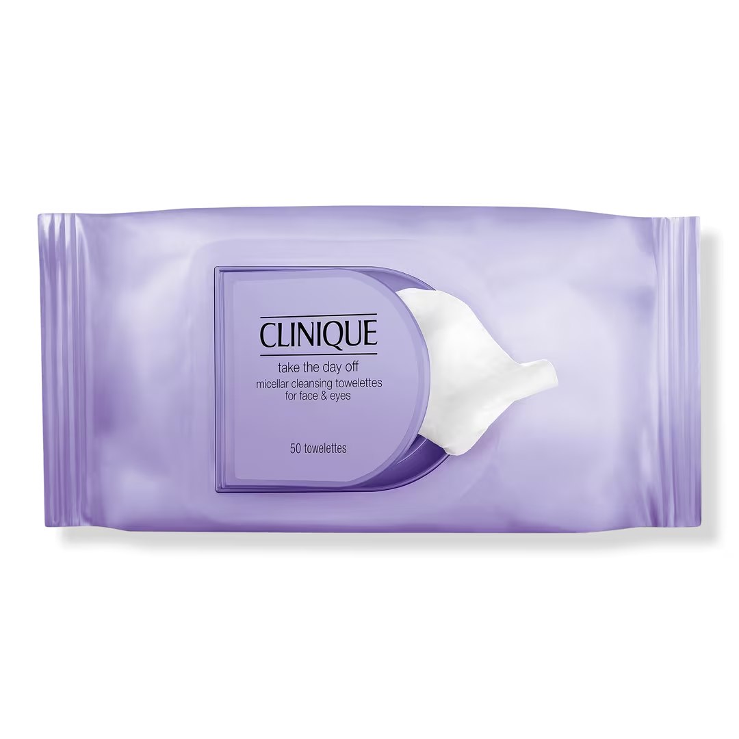 Ulta Beauty - Clinique Take The Day Off Micellar Cleansing Towelettes for Face & Eyes Makeup Remover Wipes 50ct