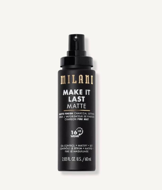 Ulta- Milani Make It Last Matte - Matte Finish Charcoal Setting Spray
