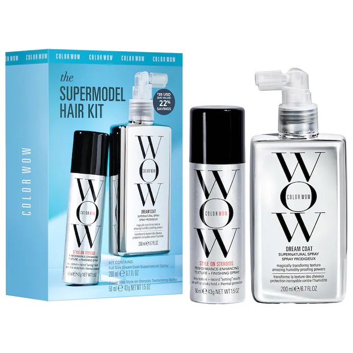 Sephora - COLOR WOW Dream Coat Treatment Spray and Mini Style on Steroids Texture Spray Set