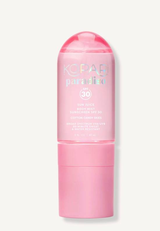 Ulta- Kopari Beauty Sun Juice Body Mist Sunscreen SPF 30- Scent:Cotton Candy Skies