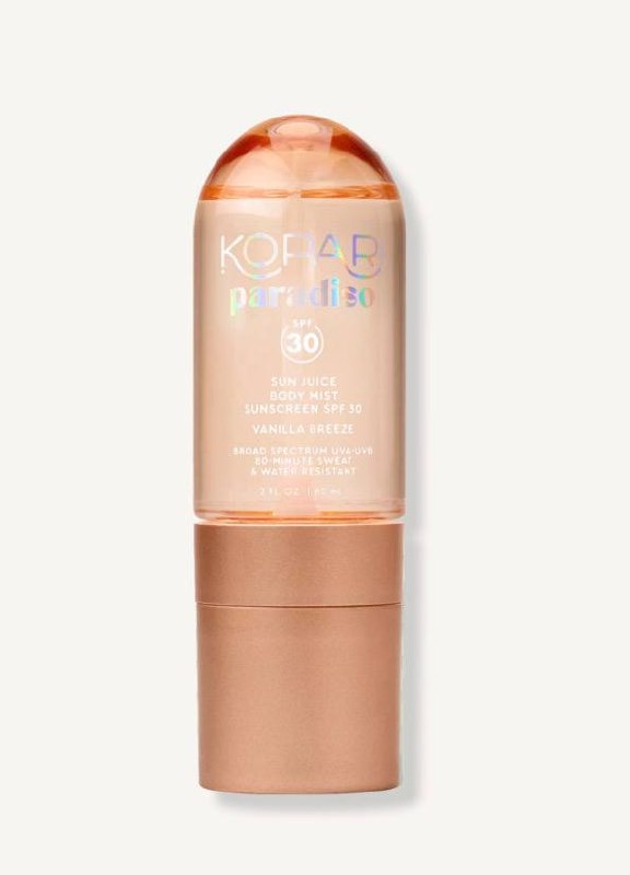 Ulta- Kopari Beauty Sun Juice Body Mist Sunscreen SPF 30- Scent: Vanilla Breeze