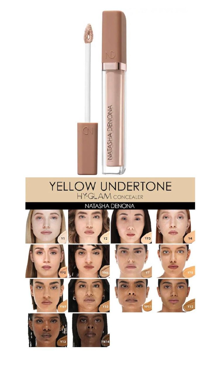 Sephora - NATASHA DENONA Hy-Glam Brightening & Hydrating Medium to Full Coverage Crease Proof Serum Concealer