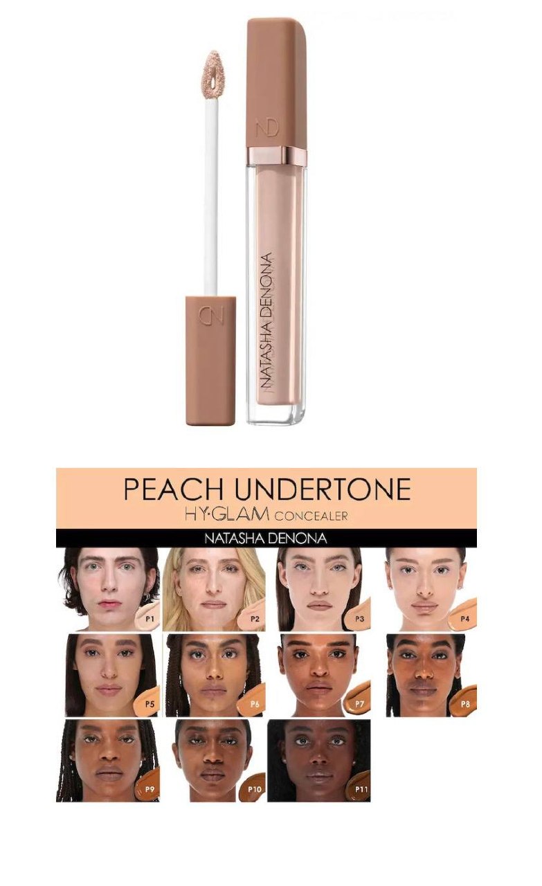 Sephora - NATASHA DENONA Hy-Glam Brightening & Hydrating Medium to Full Coverage Crease Proof Serum Concealer