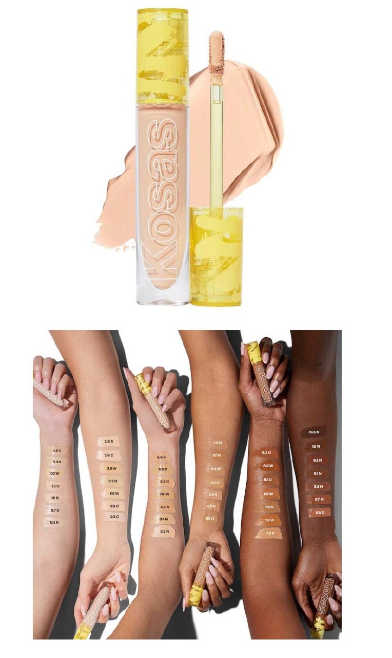 Sephora - Kosas Revealer Super Creamy + Brightening Concealer with Caffeine and Hyaluronic Acid