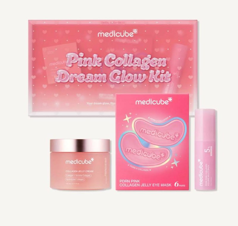 Ulta- medicube Pink Collagen Dream Glow Kit