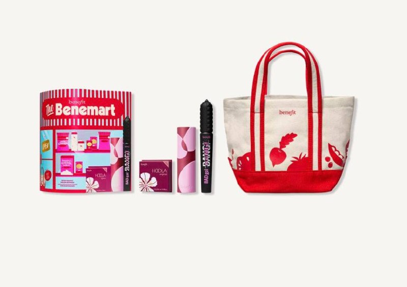 Ulta- Benefit Cosmetics The Benemart Lash & Cheek Trio Mascara, Blush & Bronzer Makeup Gift Set