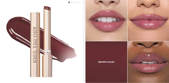 Sephora - Anastasia Beverly Hills Kiss Theory Hydrating Glossy Shine Lip Balm: Color Brown Sugar