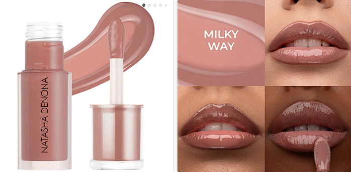 Sephora - NATASHA DENONA HY-GLOSS Milky Tinted Lip Gloss Balm: Color Milky Way