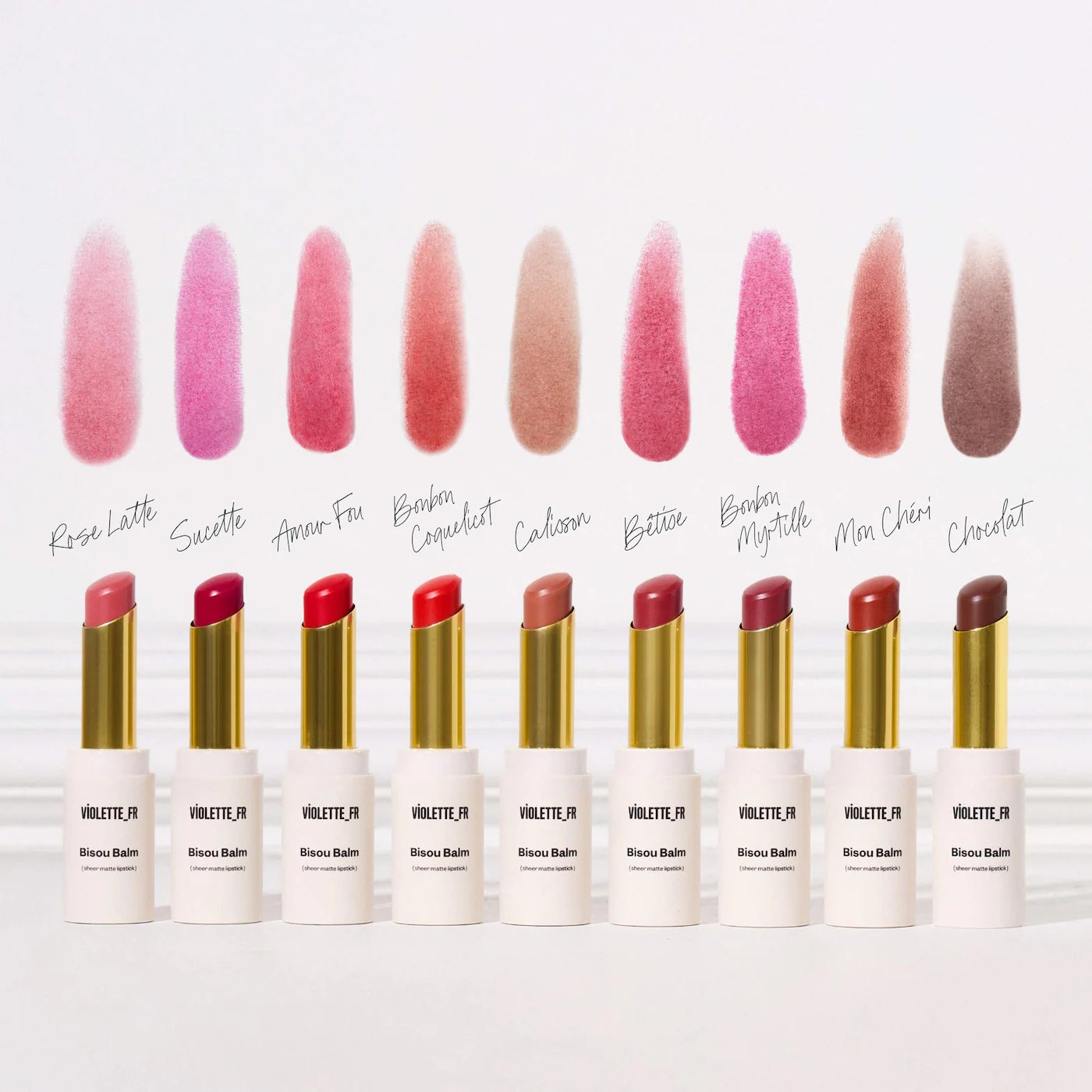 Sephora - VIOLETTE_FR BISOU BALM Sheer Matte Lipstick