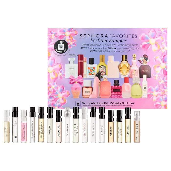 Sephora - Sephora Favorites Flirty Trending Scents Perfume Sampler Set w/ Redeemable Voucher