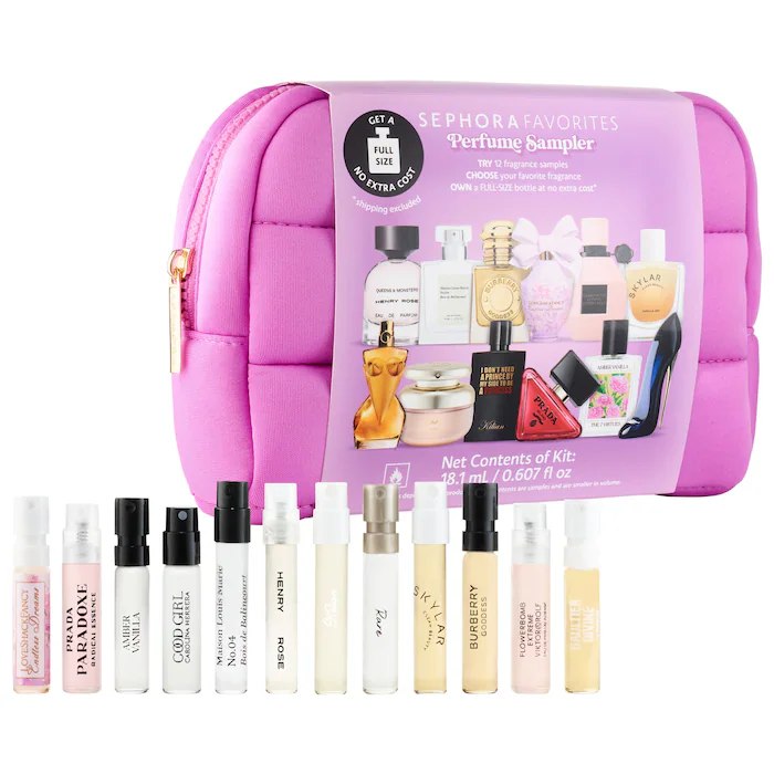 Sephora - Sephora Favorites Perfume Sampler Set with Floral & Vanilla Perfumes