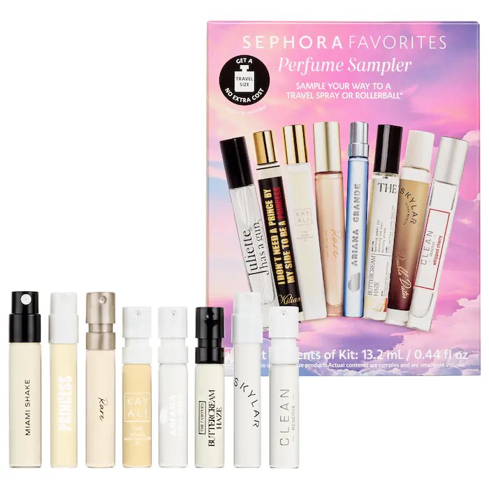 Sephora - Sephora Favorites On‑The‑Go Fragrance Travel Spray Perfume Sampler Set w/ Redeemable Voucher