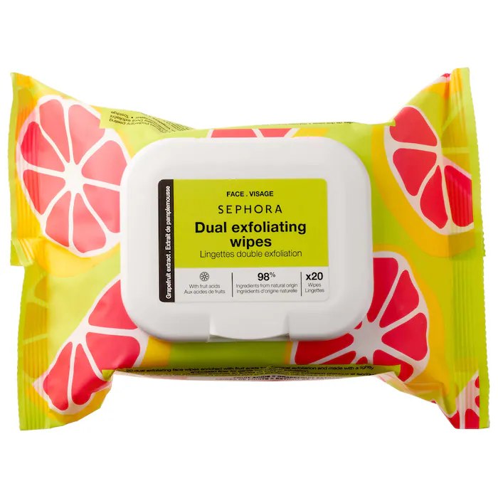 Sephora - SEPHORA COLLECTION Cleansing + Exfoliating Wipes Standard size
