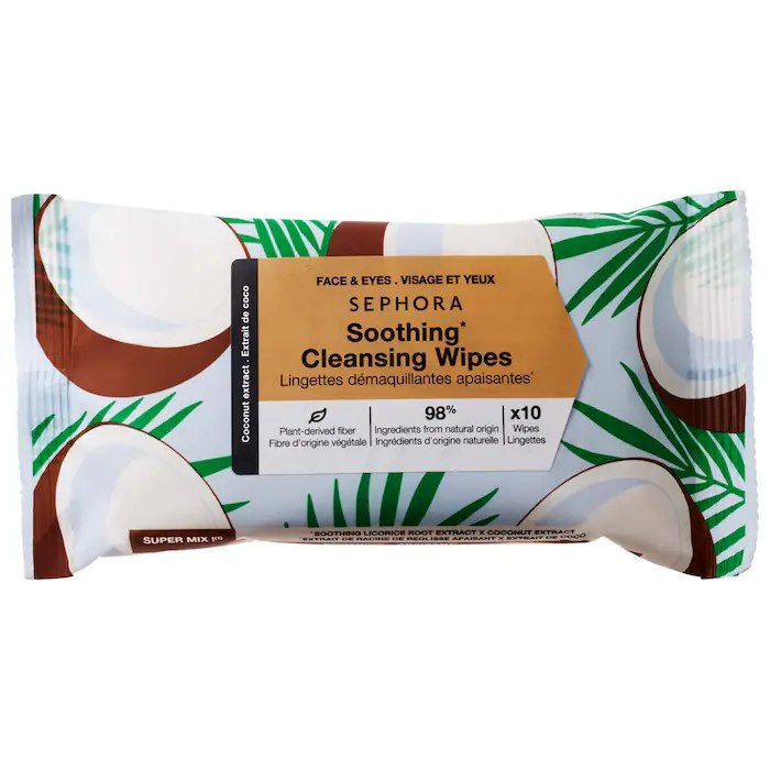 Sephora - SEPHORA COLLECTION Cleansing + Exfoliating Wipes Mini size