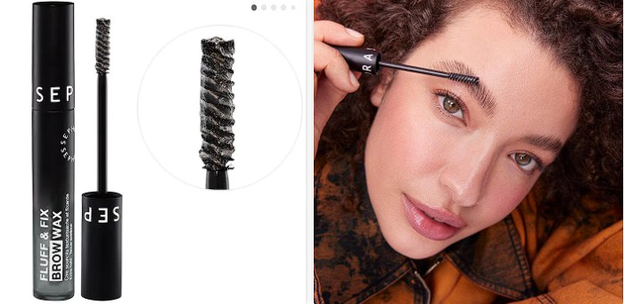 Sephora - SEPHORA COLLECTION Fluff & Fix 12HR Brow Wax for Lamination Effect