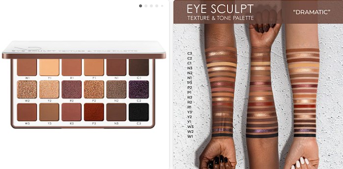 Sephora - NATASHA DENONA Eye Sculpt Texture & Tone Eyeshadow Palette