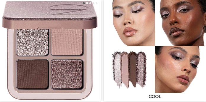Sephora - NATASHA DENONA Luxe Glam Compact Quad Eyeshadow Palette