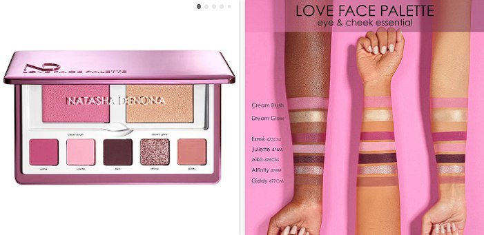 Sephora - NATASHA DENONA Love Face Eyeshadow & Cheek Essential Palette