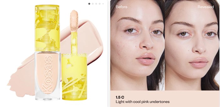 Sephora - Kosas Mini Revealer Super Creamy + Brightening Concealer with Caffeine and Hyaluronic Acid