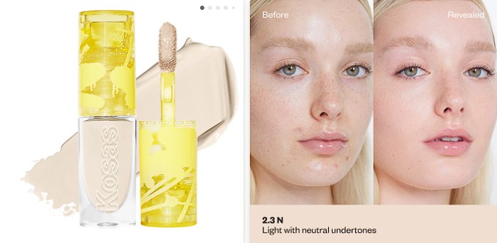 Sephora - Kosas Mini Revealer Super Creamy + Brightening Concealer with Caffeine and Hyaluronic Acid