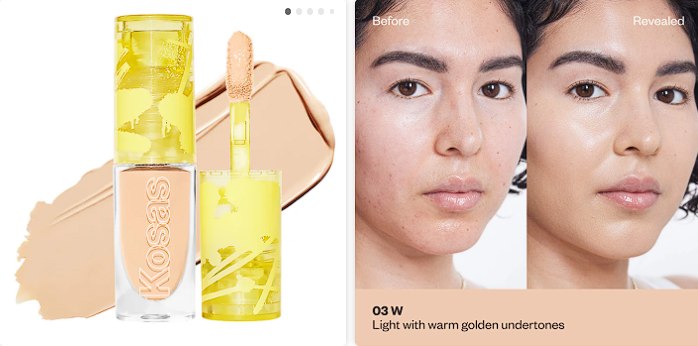 Sephora - Kosas Mini Revealer Super Creamy + Brightening Concealer with Caffeine and Hyaluronic Acid