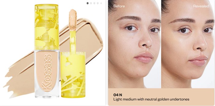 Sephora - Kosas Mini Revealer Super Creamy + Brightening Concealer with Caffeine and Hyaluronic Acid