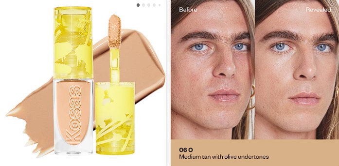 Sephora - Kosas Mini Revealer Super Creamy + Brightening Concealer with Caffeine and Hyaluronic Acid