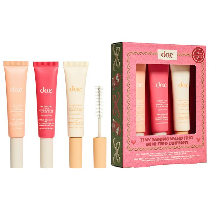 Sephora - dae Mini Cactus Fruit 3-in-1 Styling Cream Taming Wand Trio Set