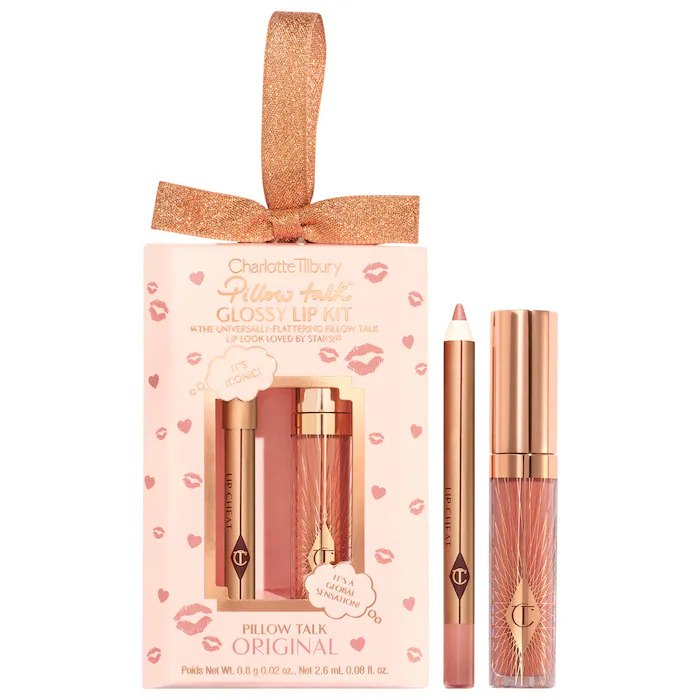 Sephora - Charlotte Tilbury Mini Pillow Talk Glossy Lip Duos: color original