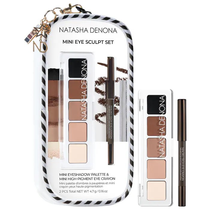 Sephora - NATASHA DENONA Mini Eye Sculpt Eyeshadow Palette & Eye Crayon Pencil Duo Makeup Gift Set