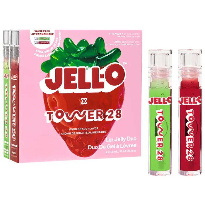 Sephora - Tower 28 Beauty JELL-O™ X TOWER 28 Lip Jelly Lip Gloss Gift Set