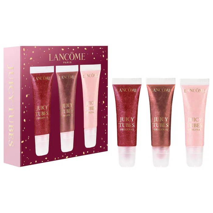 Sephora - Lancôme Mini Juicy Tubes Lip Gloss Holiday Trio Gift Set