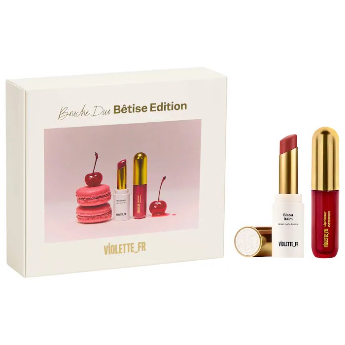 Sephora - VIOLETTE_FR BOUCHE DUO Bêtise Edition - Bisou Balm & Lip Nectar Gift Set
