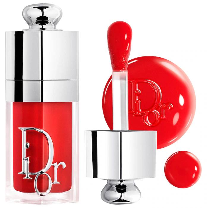 Sephora -DIOR Lip Glow Oil Hydrating High-Shine Gloss- Color 031 Strawberry