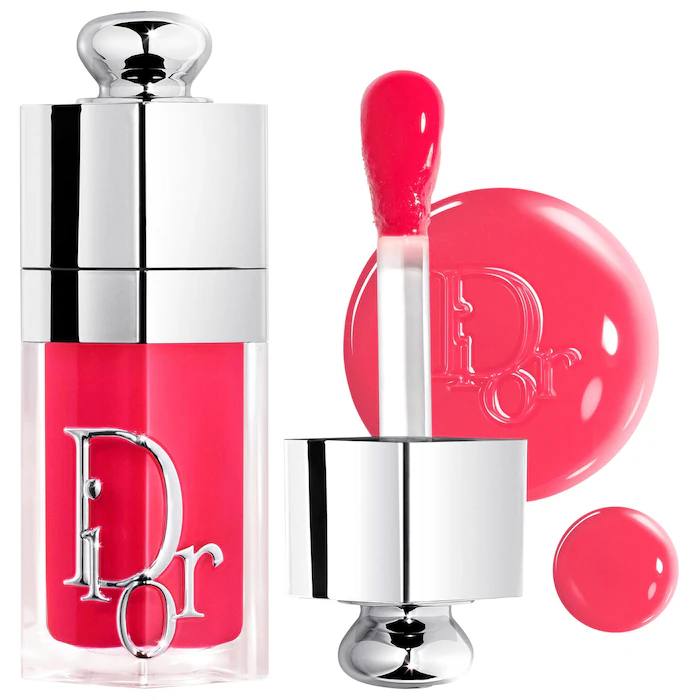 Sephora -DIOR Lip Glow Oil Hydrating High-Shine Gloss- Color 074 Jelly