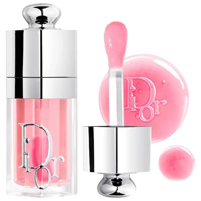 Sephora -DIOR Lip Glow Oil Hydrating High-Shine Gloss- Color 001 Pink