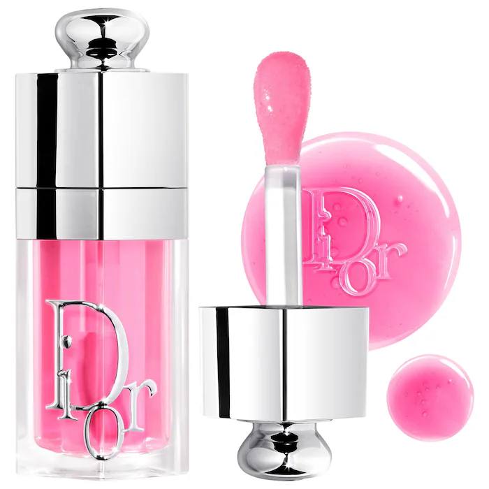 Sephora -DIOR Lip Glow Oil Hydrating High-Shine Gloss- Color 007 Raspberry