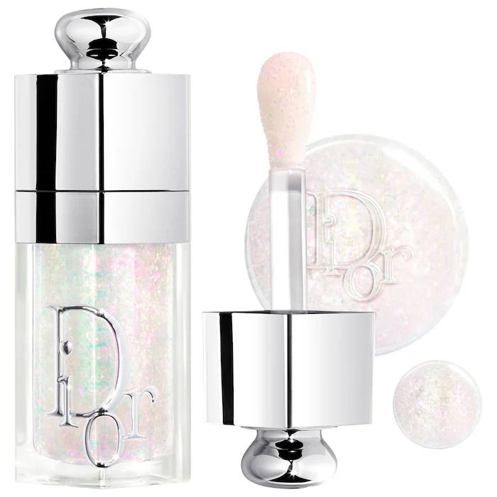 Sephora -DIOR Lip Glow Oil Hydrating High-Shine Gloss- Color 085 Cupcake